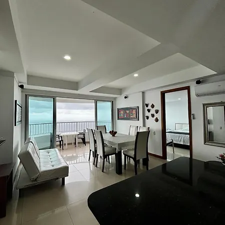 Paraiso En Bocagrande Con Vista Al Mar Cartagena Exterior foto