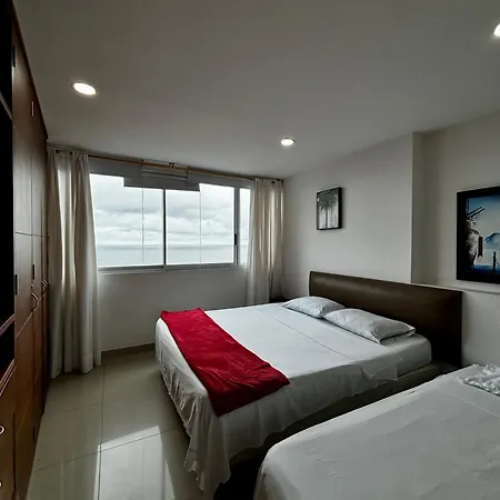 Paraiso En Bocagrande Con Vista Al Mar Cartagena Exterior foto