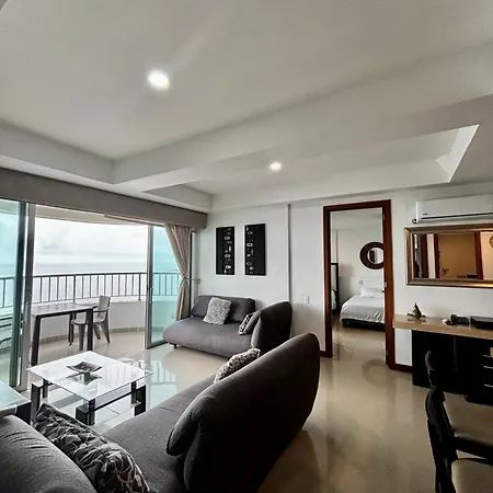 Paraiso En Bocagrande Con Vista Al Mar Cartagena Exterior foto