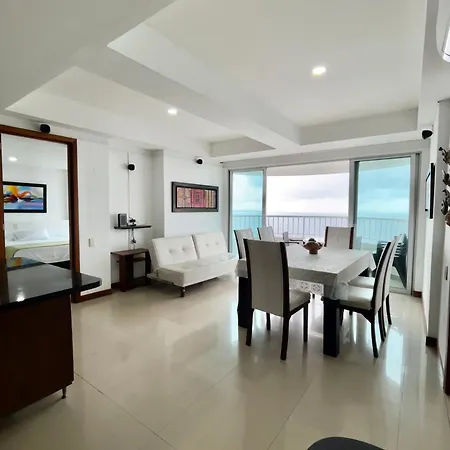 Paraiso En Bocagrande Con Vista Al Mar Cartagena Exterior foto