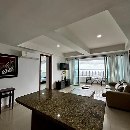 Paraiso En Bocagrande Con Vista Al Mar Cartagena Exterior foto