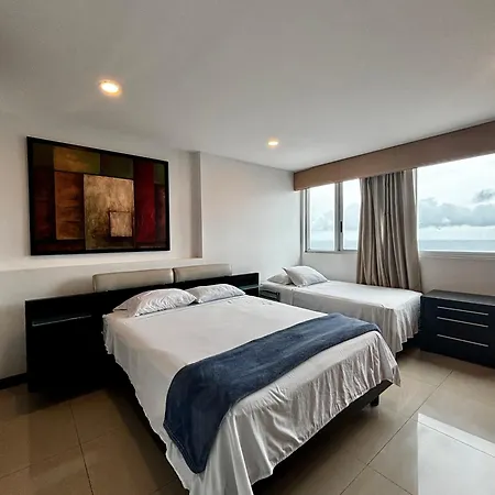 Paraiso En Bocagrande Con Vista Al Mar Cartagena Exterior foto
