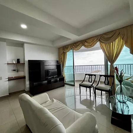 Paraiso En Bocagrande Con Vista Al Mar Cartagena Exterior foto